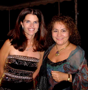 maria shriver and naza in washington dc